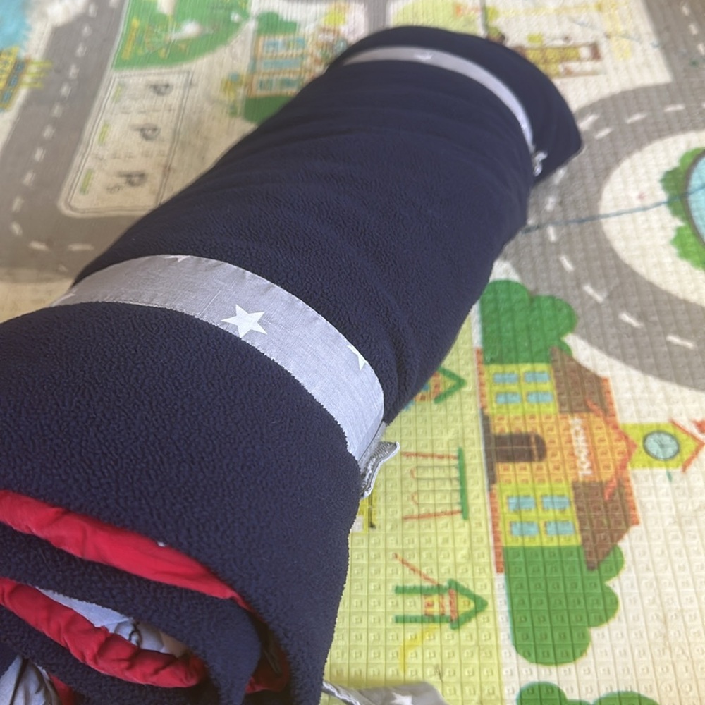 Pottery Barn Kids Sleeping Pad Nap SPACE SHIP STARS 61x24'' - Picture 8 of 8
